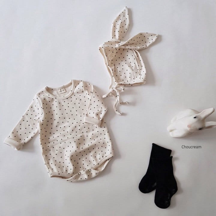 Choucream - Korean Baby Fashion - #smilingbaby - Rabbit Bonnet Set