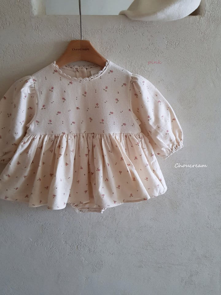 Choucream - Korean Baby Fashion - #smilingbaby - Labiang One-piece Bodysuit - 3