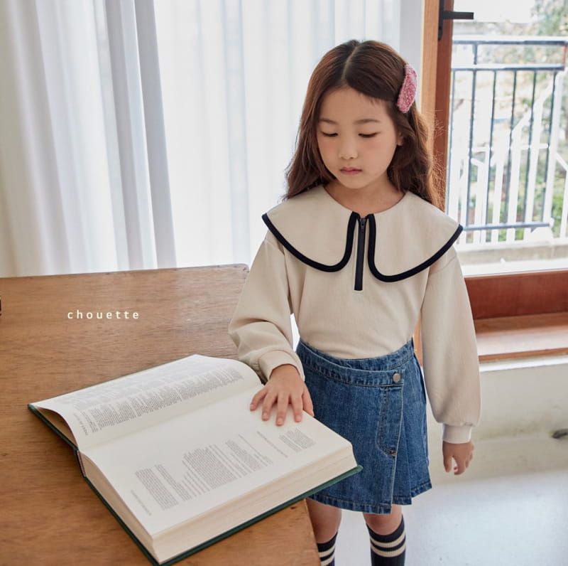 Chouette - Korean Children Fashion - #Kfashion4kids - Sailor Zip-up Sweatshirt - 10