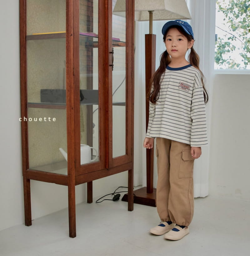 Chouette - Korean Children Fashion - #discoveringself - Squirrel Stripes Tee - 9