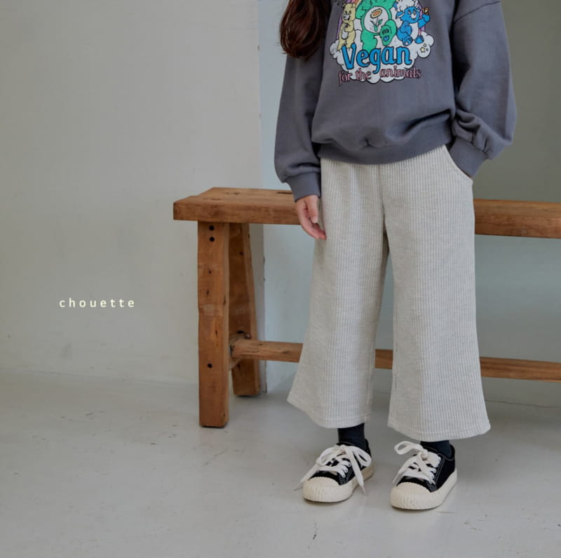 Chouette - Korean Children Fashion - #fashionkids - Waffle Pants