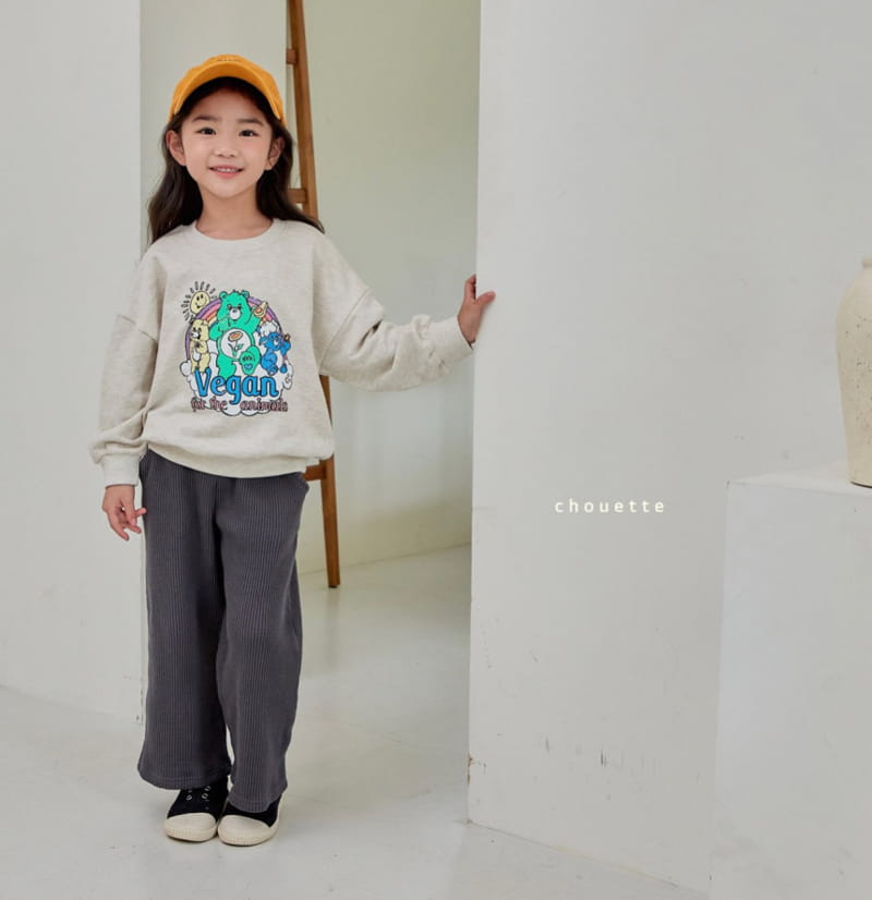 Chouette - Korean Children Fashion - #littlefashionista - Waffle Pants - 6