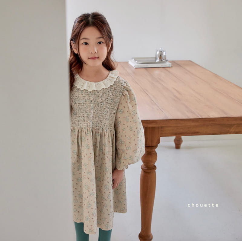 Chouette - Korean Children Fashion - #minifashionista - Lace Rib One-piece - 8