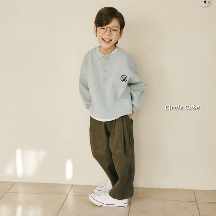 Circle Cube - Korean Children Fashion - #Kfashion4kids - Oxford Tee - 7