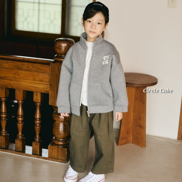 Circle Cube - Korean Children Fashion - #childofig - Berry ZIP-up - 6