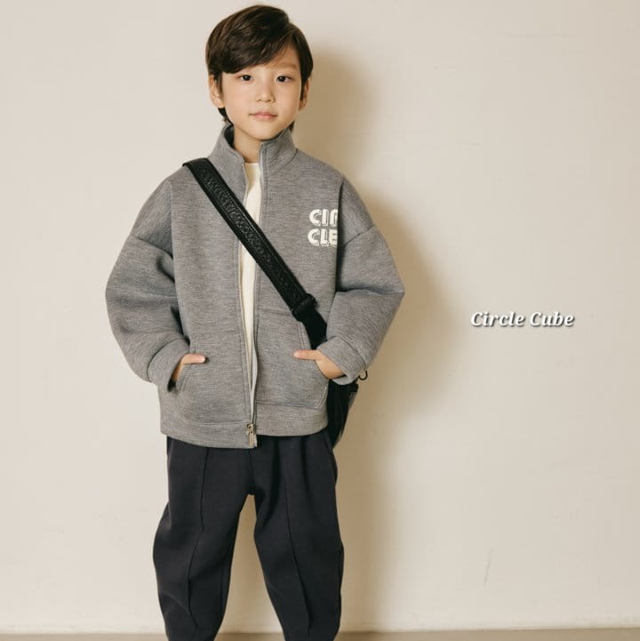 Circle Cube - Korean Children Fashion - #childrensboutique - Berry ZIP-up - 7