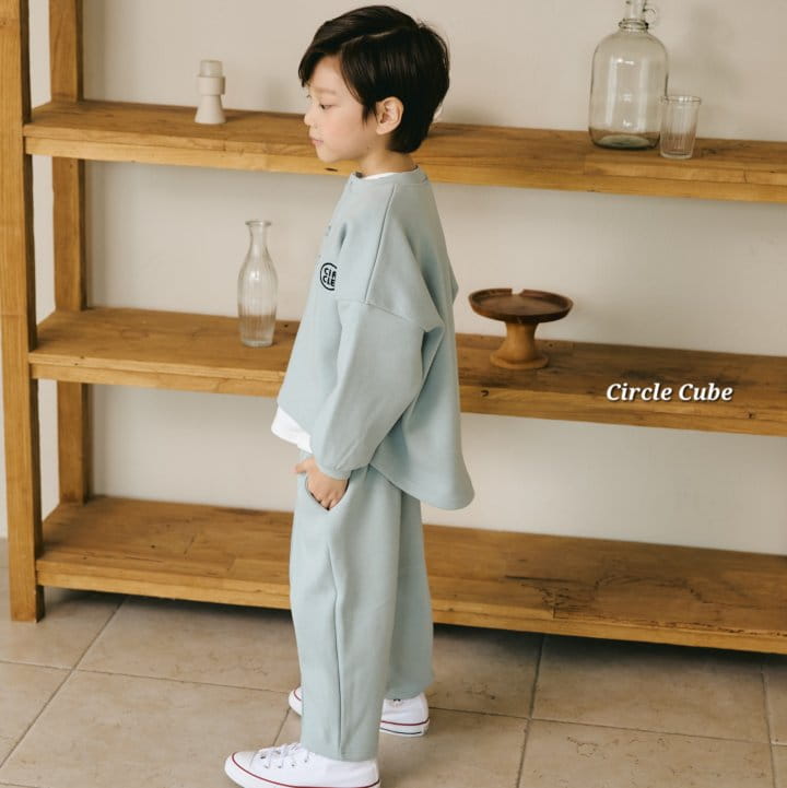 Circle Cube - Korean Children Fashion - #designkidswear - Oxford Tee