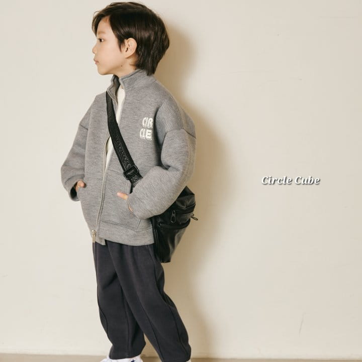 Circle Cube - Korean Children Fashion - #fashionkids - Berry ZIP-up - 10