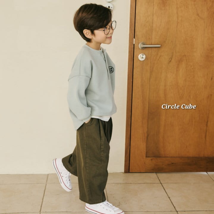 Circle Cube - Korean Children Fashion - #fashionkids - Oxford Tee - 3