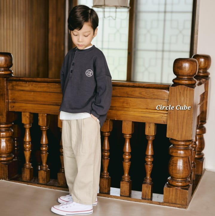 Circle Cube - Korean Children Fashion - #fashionkids - Oxford Tee - 4