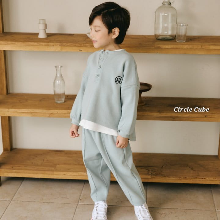 Circle Cube - Korean Children Fashion - #kidsstore - Oxford Tee - 5