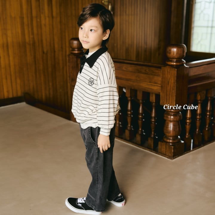 Circle Cube - Korean Children Fashion - #kidzfashiontrend - Standard Pants