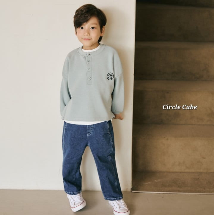 Circle Cube - Korean Children Fashion - #magicofchildhood - Oxford Tee - 9