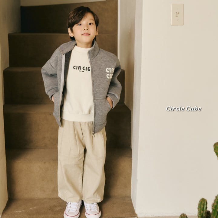 Circle Cube - Korean Children Fashion - #stylishchildhood - Berry ZIP-up - 5