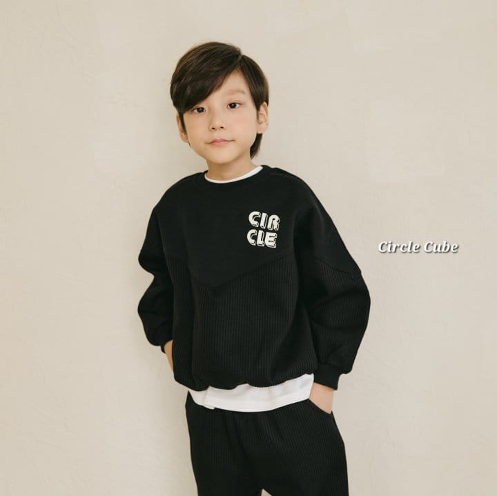 Circle Cube - Korean Children Fashion - #toddlerclothing - Victory Sweatshirt - 5