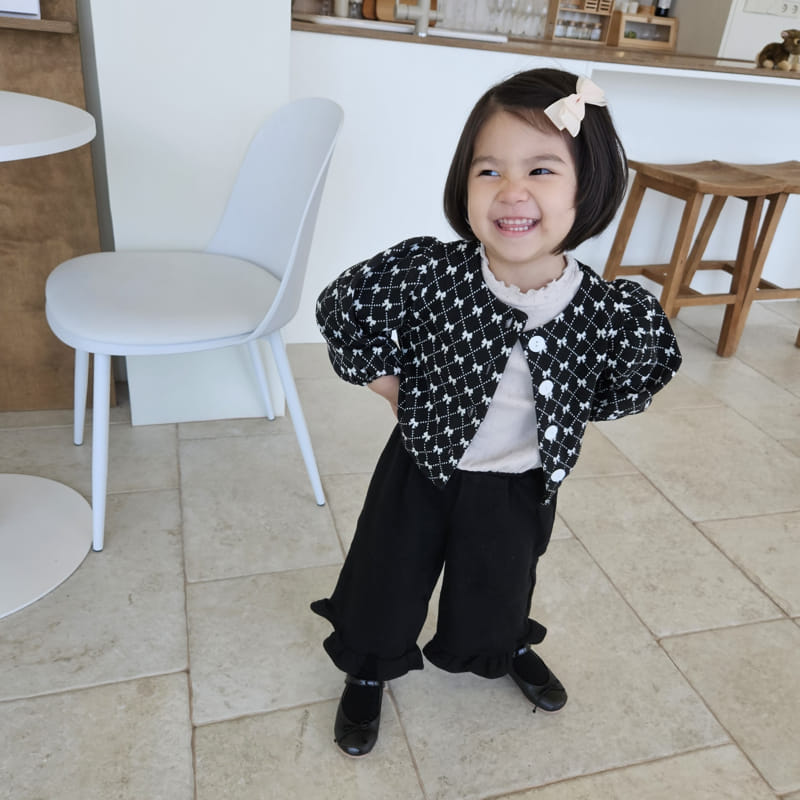 Color - Korean Children Fashion - #Kfashion4kids - Ribbon Cardigan - 5