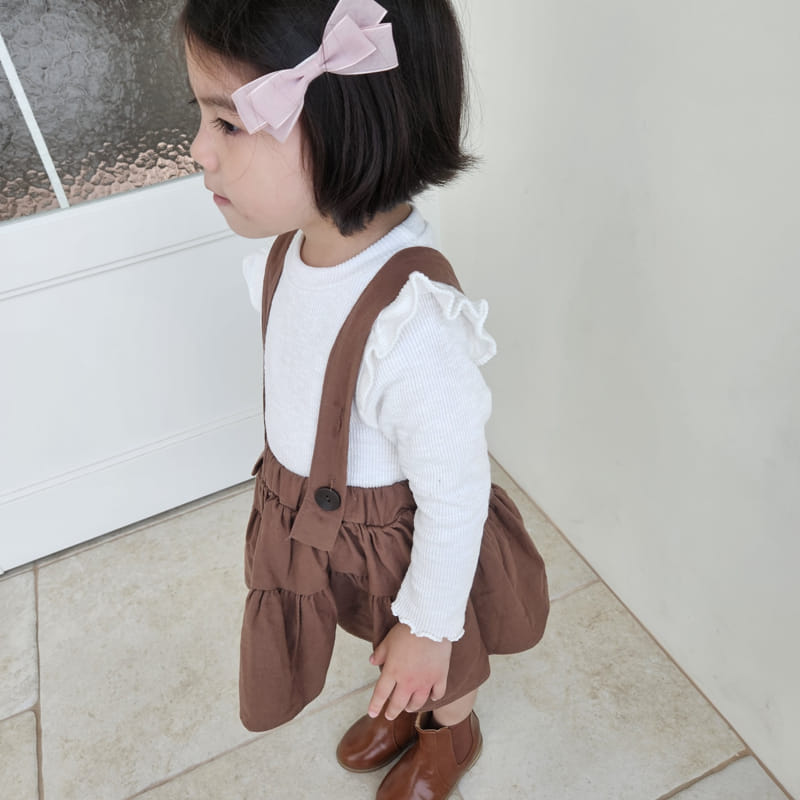 Color - Korean Children Fashion - #magicofchildhood - D Dungarees Skirt - 2