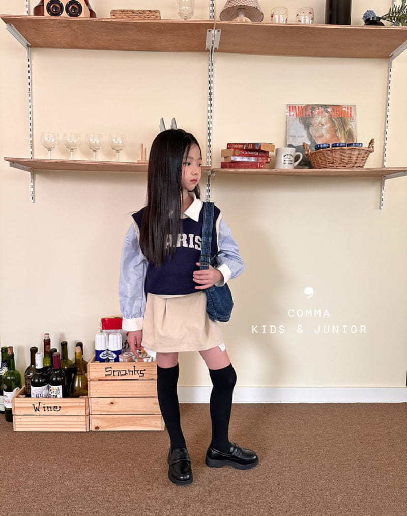 Comma - Korean Children Fashion - #Kfashion4kids - Crop Shirt - 11