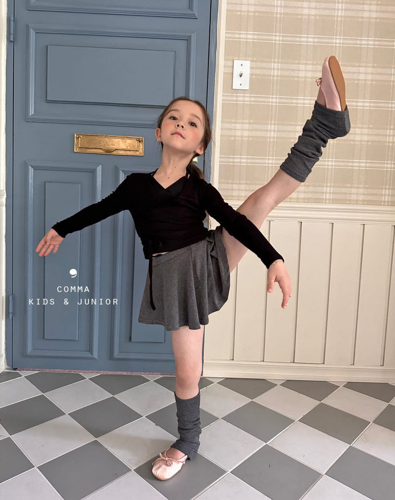 Comma - Korean Children Fashion - #Kfashion4kids - Ballet Skirt Leggings - 5