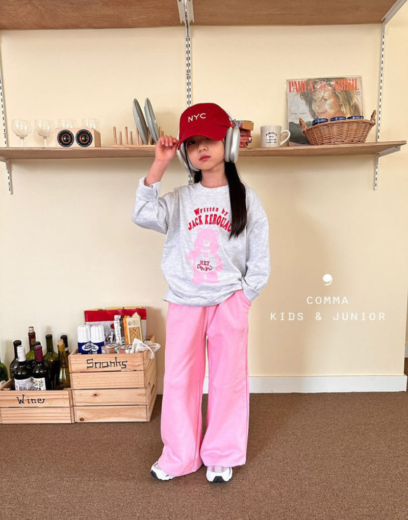 Comma - Korean Children Fashion - #childofig - Bear Tee