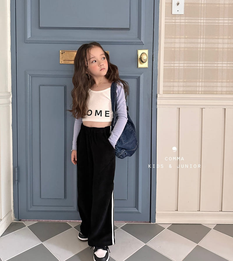 Comma - Korean Children Fashion - #childofig - Terry Pants - 12