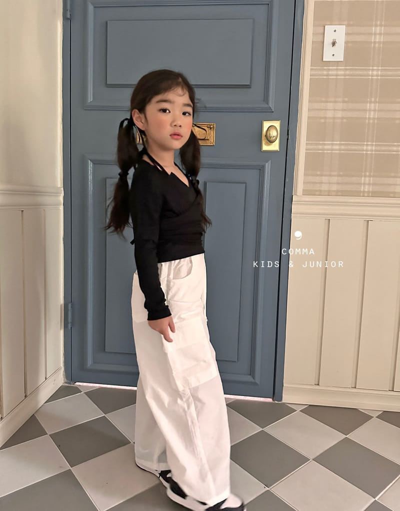 Comma - Korean Children Fashion - #childofig - Wrap Tee - 10