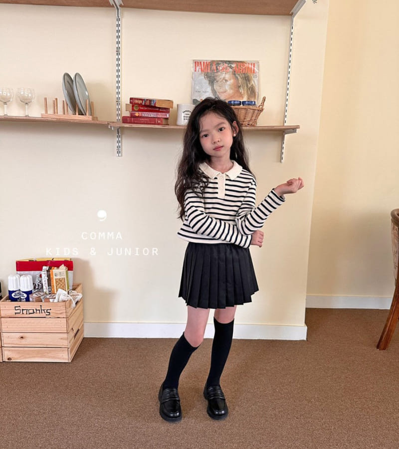 Comma - Korean Children Fashion - #childrensboutique - Mini Waffle Tee