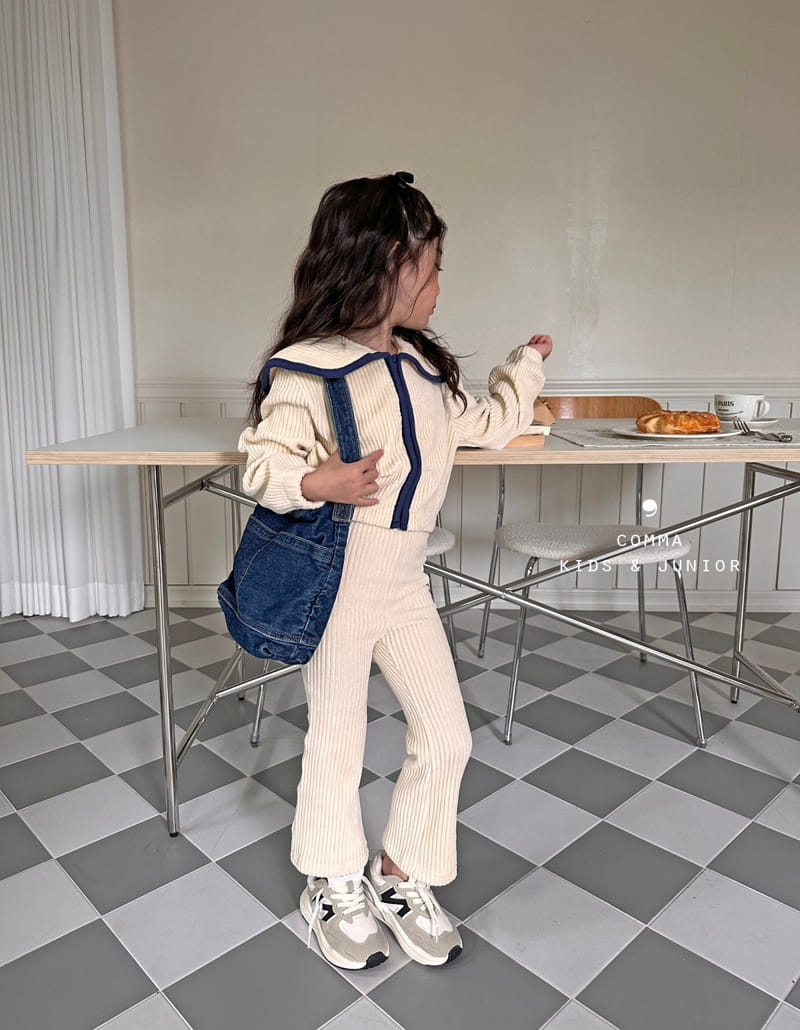 Comma - Korean Children Fashion - #childofig - Veloure Pants - 4