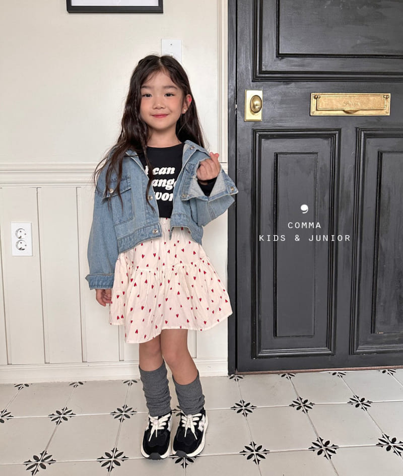 Comma - Korean Children Fashion - #designkidswear - Denim Blue Jacket - 12