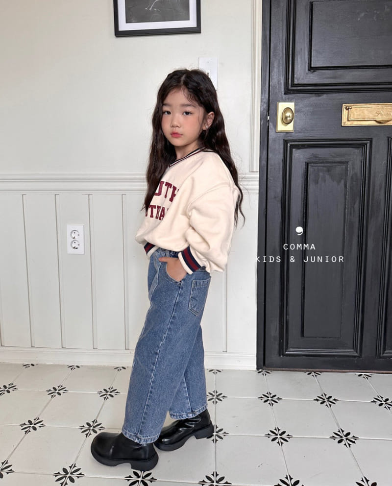 Comma - Korean Children Fashion - #discoveringself - Slit Jeans - 10