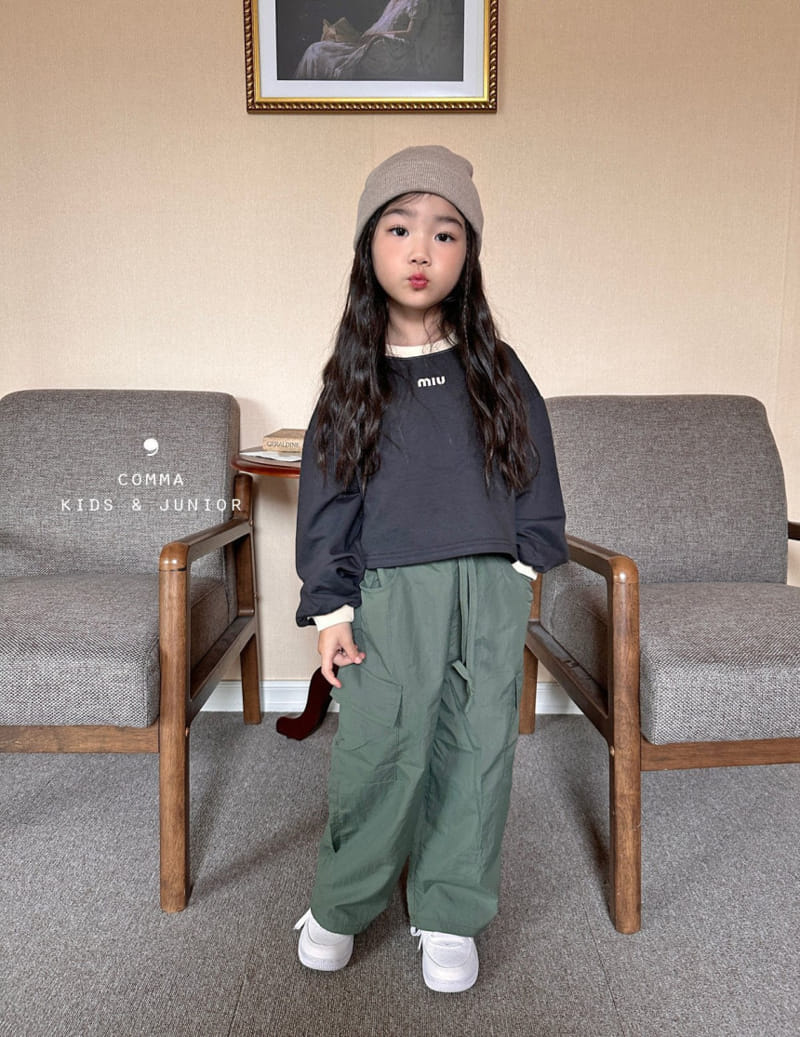 Comma - Korean Children Fashion - #discoveringself - Hwasom Cargo Pants - 2