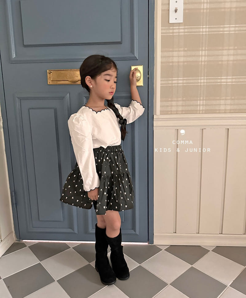 Comma - Korean Children Fashion - #discoveringself - Scalup Blouse - 9