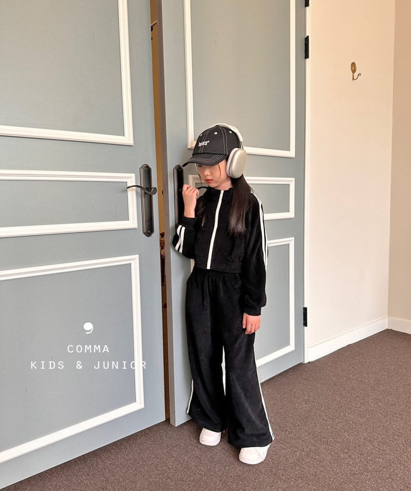 Comma - Korean Children Fashion - #discoveringself - Terry Pants - 2