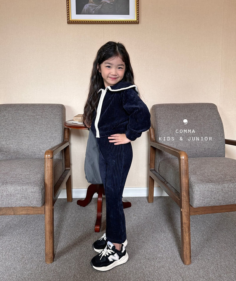 Comma - Korean Children Fashion - #fashionkids - Veloure Zip-up - 8