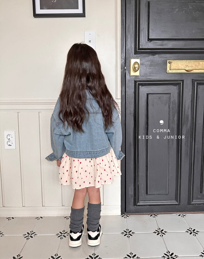 Comma - Korean Children Fashion - #fashionkids - Heart Skirt - 2