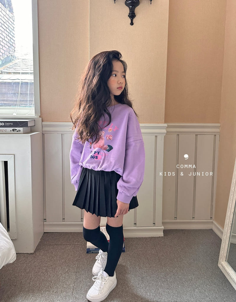 Comma - Korean Children Fashion - #fashionkids - Happy Sweatshirt - 2