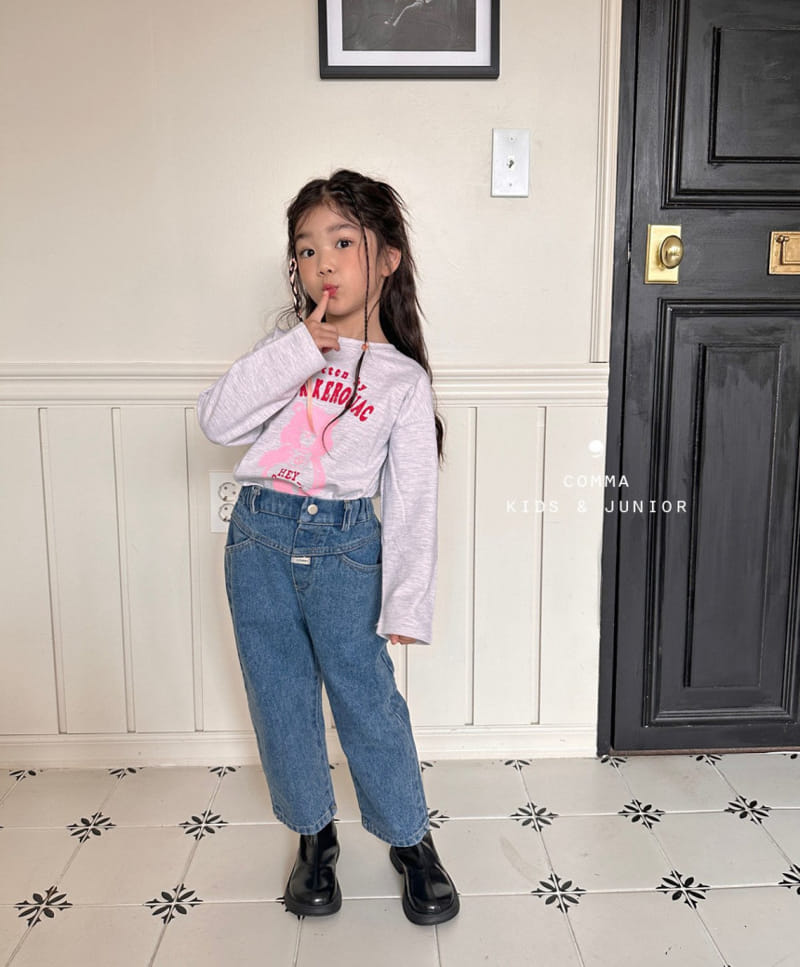 Comma - Korean Children Fashion - #kidsshorts - Lavel Jeans - 7