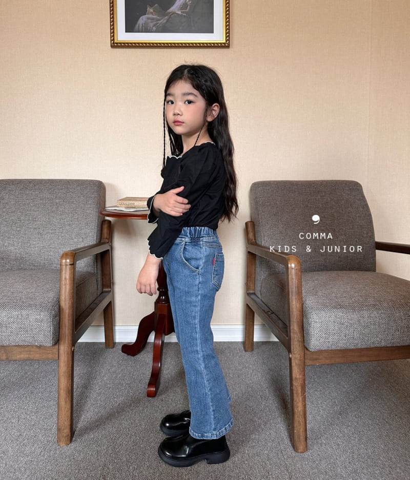 Comma - Korean Children Fashion - #kidsshorts - Bootscut Jeans