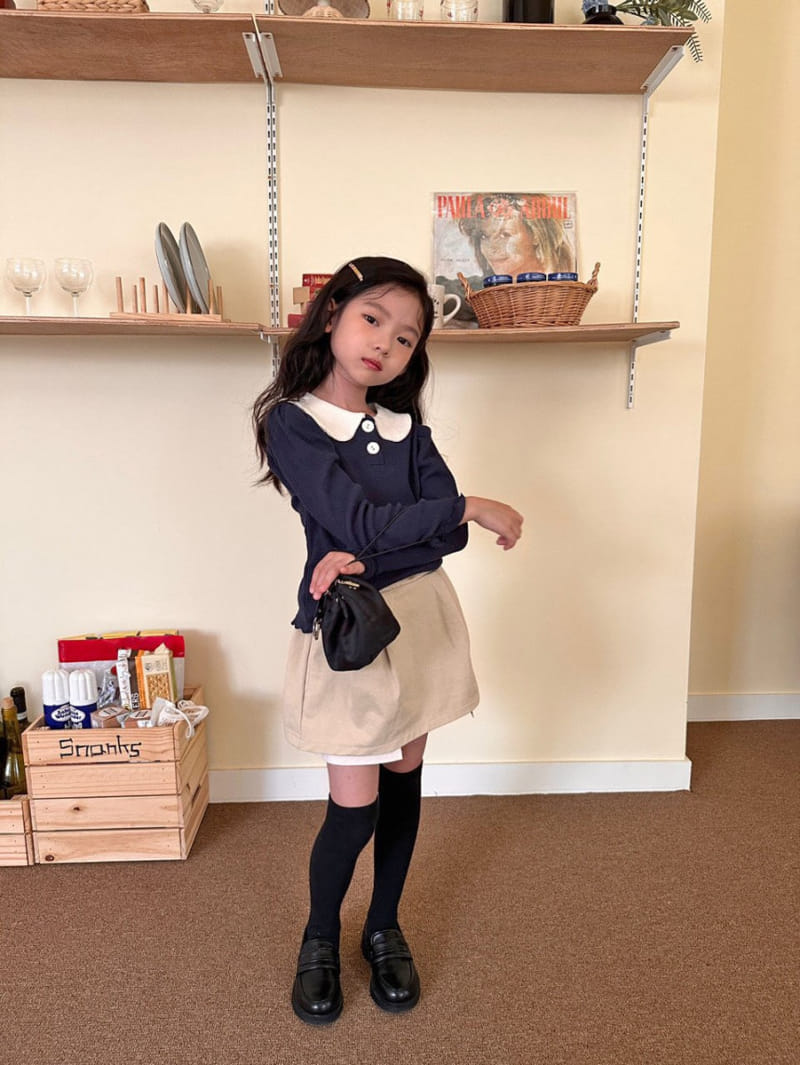 Comma - Korean Children Fashion - #kidsshorts - Layered Skirt - 11