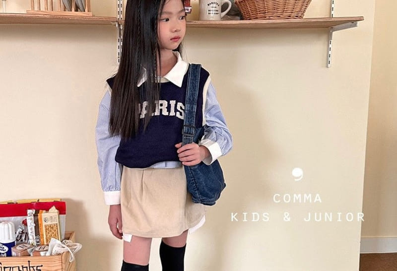 Comma - Korean Children Fashion - #kidsstore - Paris Vest