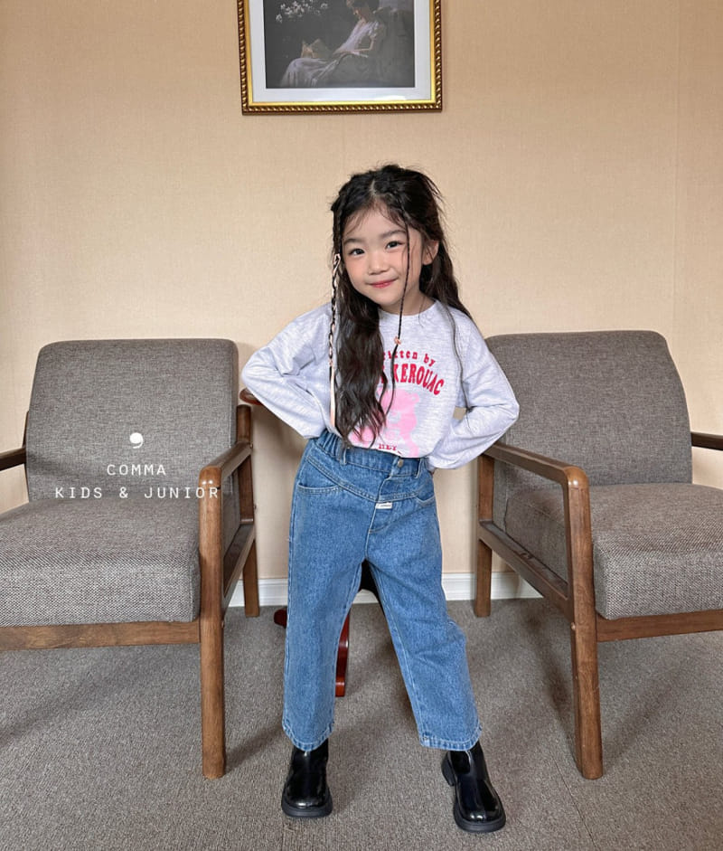 Comma - Korean Children Fashion - #kidsstore - Lavel Jeans - 8