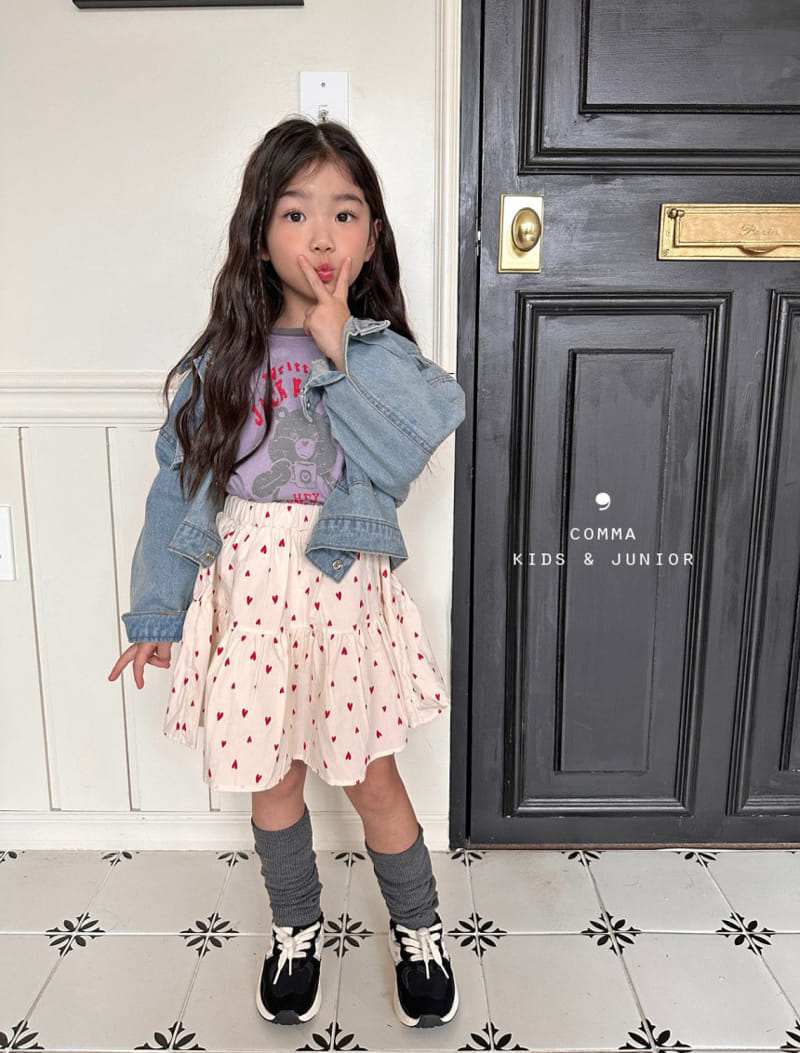 Comma - Korean Children Fashion - #minifashionista - Bear Tee - 12