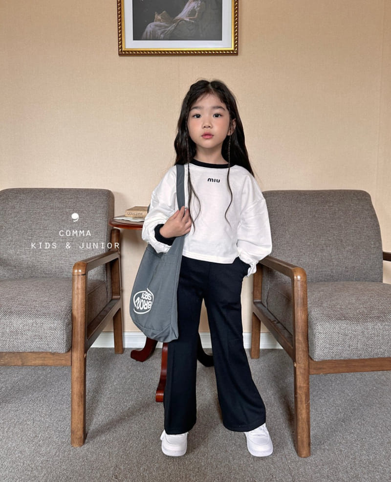 Comma - Korean Children Fashion - #minifashionista - Wide Pants - 9