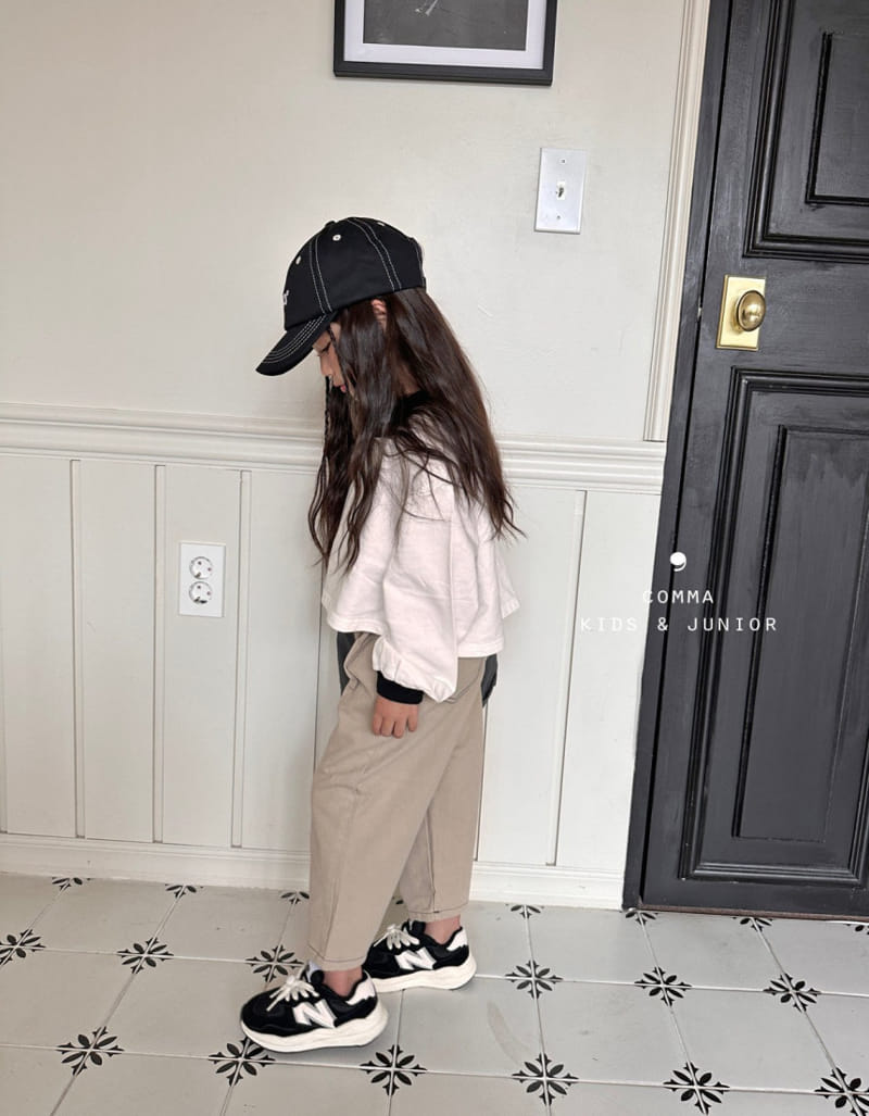 Comma - Korean Children Fashion - #minifashionista - Wrinkle Pants - 8