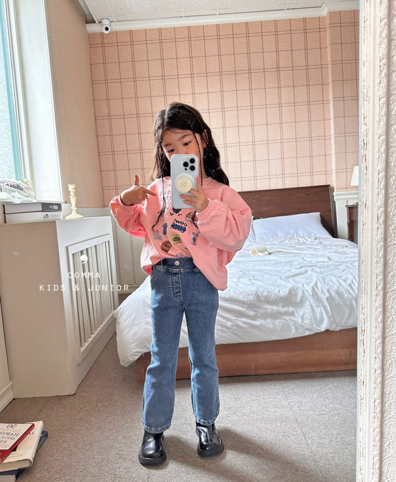 Comma - Korean Children Fashion - #minifashionista - Bootscut Jeans - 7