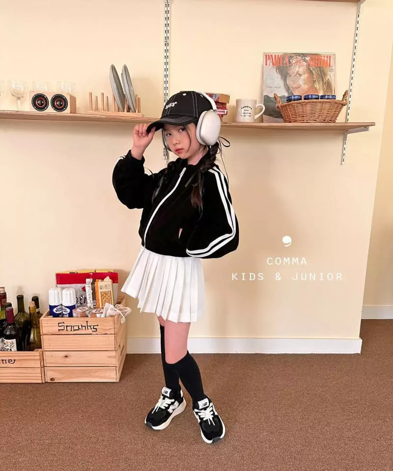 Comma - Korean Children Fashion - #minifashionista - Terry Zip-up - 11