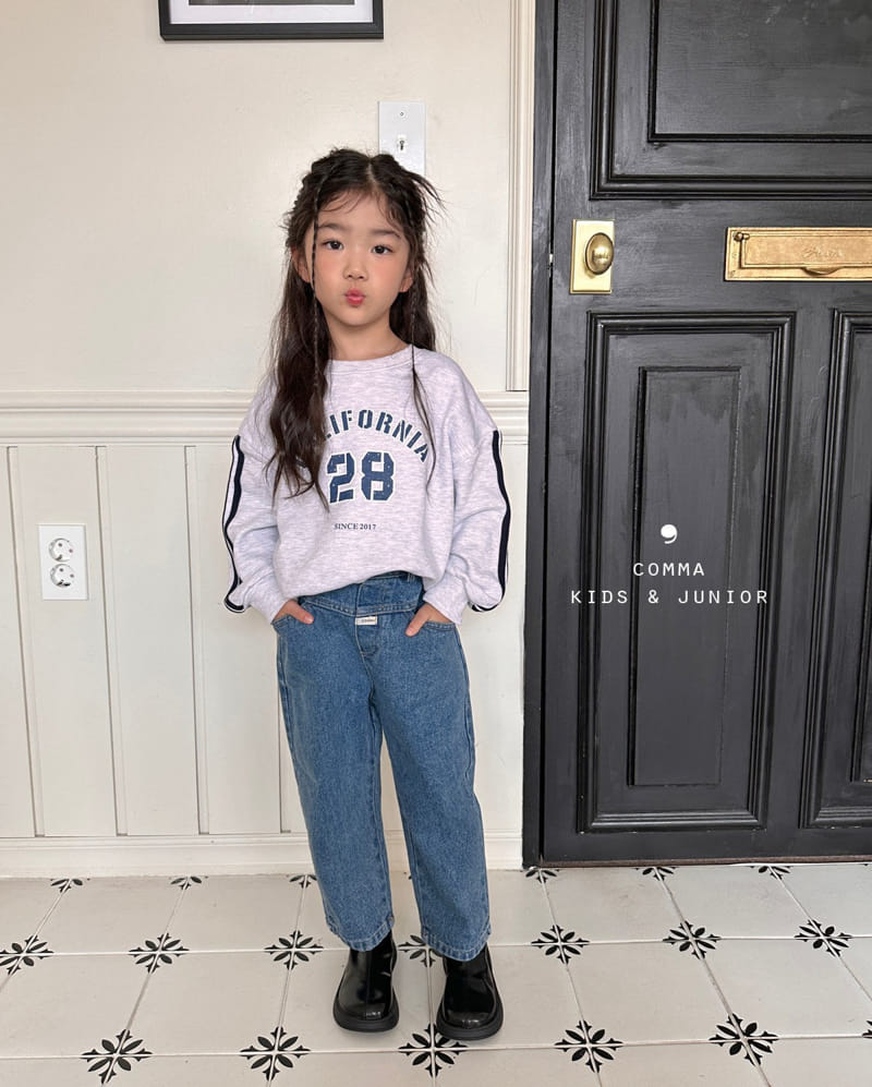 Comma - Korean Children Fashion - #minifashionista - Tape Sweatshirt - 10