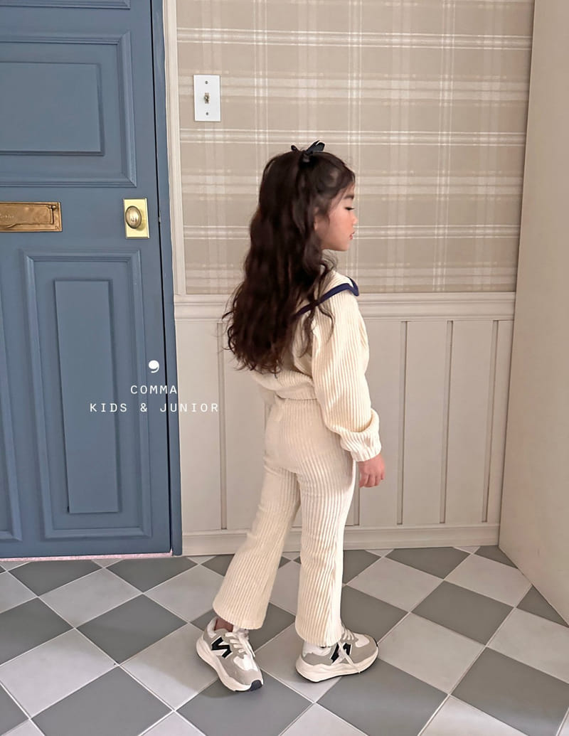 Comma - Korean Children Fashion - #stylishchildhood - Veloure Pants - 2