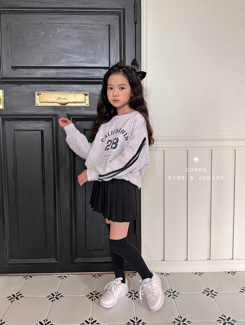 Comma - Korean Children Fashion - #todddlerfashion - Tape Sweatshirt - 12