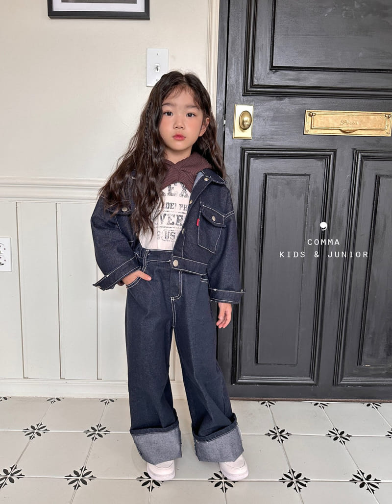 Comma - Korean Children Fashion - #todddlerfashion - Crack Paint Tee - 9